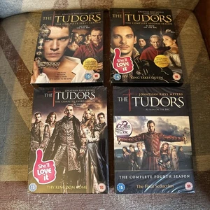 DVD Boxsets- The Tudors Season 1-4 - BBC Brand New - Picture 1 of 6