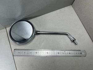 Spiegel Metall verchromt Oldtimer Motorrad Befestigung mit Schraube M8 - Bild 1 von 4