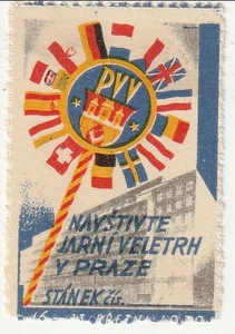 Czechoslovakia - Prague International Fair label 1930(M)(R) - Picture 1 of 1
