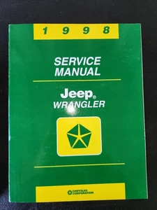 1998 Jeep Wrangler Service Manual Original - Picture 1 of 1