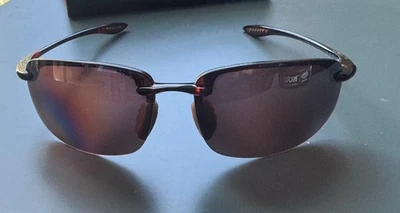 Maui Jim Sunglasses, MJ Sport MJ-407-10 Ho'okipa MP-BG Brown 64-17-130 - Image 1 of 4