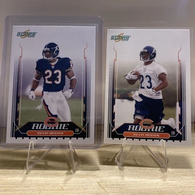 2006 Score Devin Hester Rookie pro Jersey Variant / white jersey variant  - Image 1 of 2