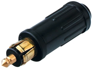 Car standard plug suitable for on-board socket DIN EN ISO 4165 with screw contacts - Picture 1 of 1