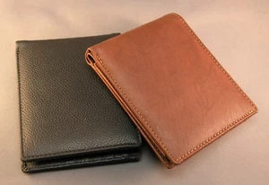 BLOWOUT - Soft Leather Men's Bi-Fold Wallet w/ extra I.D. / credit card flap - Picture 1 of 7