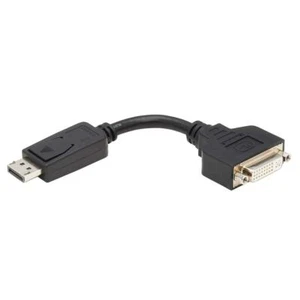Tripp Lite DisplayPort to DVI Adapter Cable Converter Extender, Male-to-Female, - Picture 1 of 5