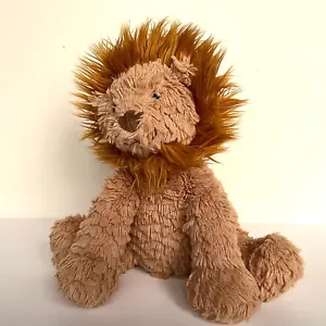 Jellycat London Fuddlewuddle 9" Lion Plush Stuffed Animal Beige Tan Brown Toy - Picture 1 of 9