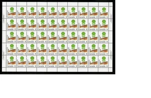 Canada Stamps — Full Pane of 50 — 1974, Agricultural Education #640 / MNH - Picture 1 of 2
