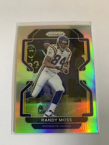 2021 Panini Prizm Randy Moss HOF Silver Prizm SP Card 133 Vikings WR! - Bild 1 von 4
