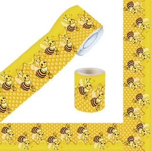 Bee Bulletin Borders 36Ft Bee Honey Bulletin Board Back to School Decoration ... - Picture 1 of 7