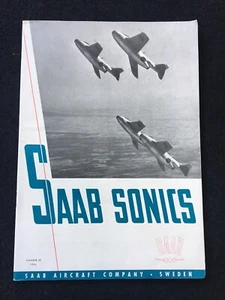 Saab Sonics Magazin Nummer 20 1954 - Bild 1 von 3