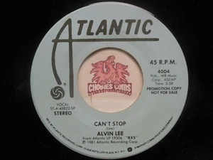 Promo! Alvin Lee (Ten Years After) – Can't Stop / Same, 45 RPM NM (9G) - Picture 1 of 2