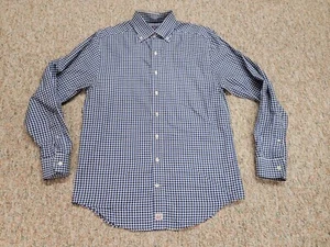 Vineyard Vines Hemd Herren Large blau kariert klassische Passform Murray Oxford Knopfleiste - Bild 1 von 14