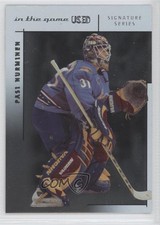 2003-04 In the Game-Used Signature Series Pasi Nurminen #81