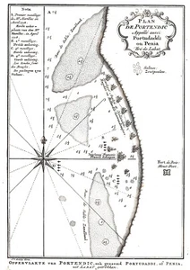 MAURITANIA AFRICA PORTENDICK "Oppervlakte van Portendic"  1760 J. van der Schley - Picture 1 of 5