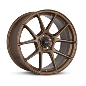 18x8.5 +45 Enkei TS-V 5x114.3 Bronze Wheels (Set of 4) - Picture 1 of 2