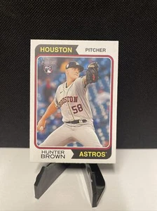Hunter Brown 2023 Topps Heritage RC #316 - Picture 1 of 2