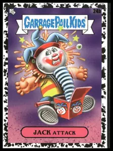Jack Attack #24b Topps 2024 Garbage Pail Kids At Play GPK Black - Picture 1 of 2