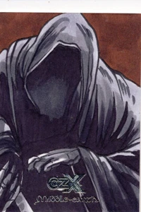 2022 Cryptozoic CZX Middle Earth Sketch Card Molinelli Dark Rider - Bild 1 von 1