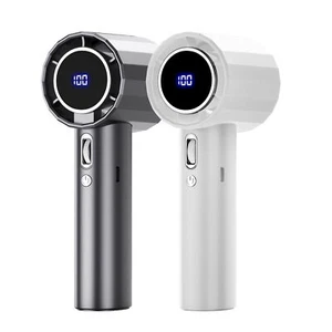 Portable Handheld Fan,Speed Adjustable Turbo Mini Fan,Rechargeable Personal Fan - Picture 1 of 13
