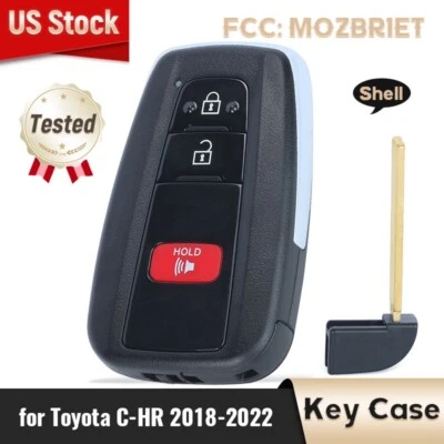 Mando a distancia para Toyota C-HR CHR 2018 2019 2020 2021 Smart Key Shell MOZBR1ET Foto 1 de 4