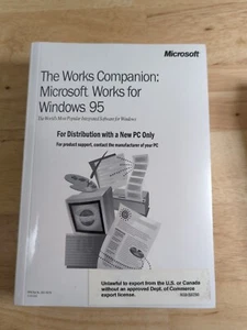 The Works Companion : Microsoft Works for Windows 95 Sealed - Picture 1 of 4