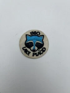 Vintage 1980 Winter Olympics Lake Placid Roni Felt Sticker 2” Patch - Picture 1 of 3