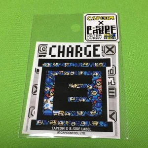 B-Side Label E-Can Capcom Rockman Sticker - Picture 1 of 1
