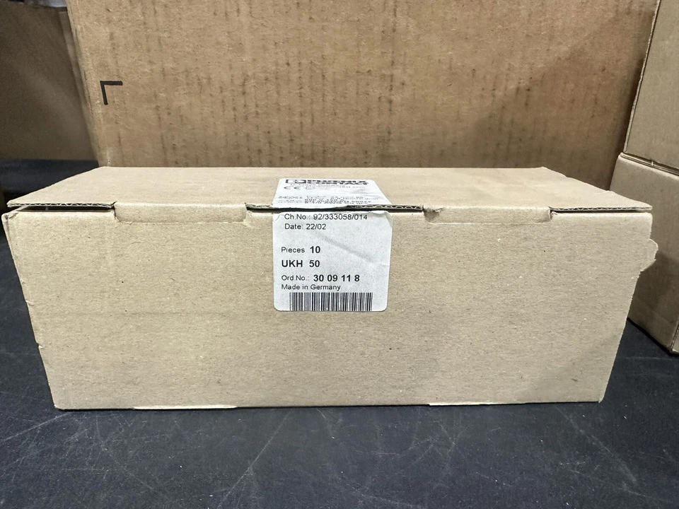 (NEW) PHOENIX CONTACT UKH50 UKH 50 Terminal Block *10 Piece* - Image 1 of 4