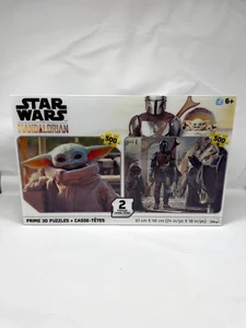 Star Wars The Mandalorian Grogu Disney 2er-Pack 3D-Puzzle (je 500 Teile) Neu im Karton - Bild 1 von 9