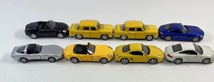 *BRAND NEW* Welly Diecast Lot Of 8 Cars BMW Lexus Firebird Porsche 4.75 Inch - Picture 1 of 5
