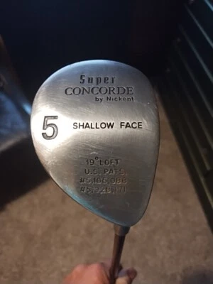 Nickent Super Concorde Shallow Face 5 Wood 19* / RH / Senior Graphite 42" - Image 1 of 4