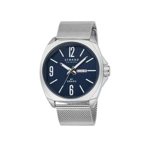 Strand By Obaku Douglas Cyan Analog Blue Dial Men's Watch-S722GDCLMC - Picture 1 of 5