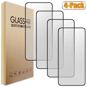 4Pack For Samsung Galaxy S24 FE 5G Tempered Glass Screen Protector Case Friendly - Picture 1 of 16