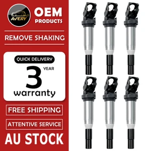 6PCS Ignition Coil for 2006-12 BMW E60 E61 E84 E85 E89 E90 E91 E92 E93 2.5L 3.0L - Picture 1 of 9