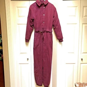 Rolfe Seattle, WA Snowsuit. Sz 12. Puffer. Lined. Zips with Snaps, Belt. - Picture 1 of 11