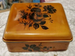 Lord Nelson Pottery England 3-70 Floral Pattern Trinket Box - Picture 1 of 7