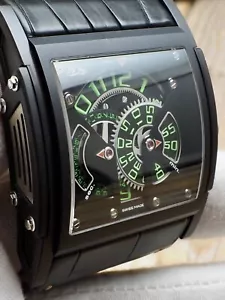 HD3 Three Minds Complication PVD Titanium $59,000 Retail 99% LNIB 2 OEM Straps! - Picture 1 of 16