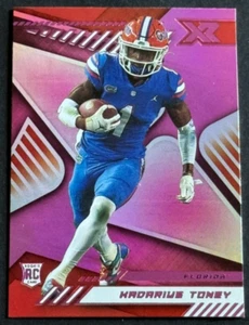 2021 Chronicles Draft Picks Kadarius Toney Pink Parallel XR Rookie - Picture 1 of 2
