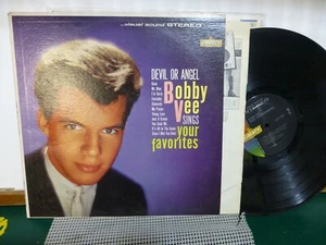 BOBBY VEE DEVIL OR ANGEL SINGS YOUR FAVORITES EXCELLENT  VINYL   LP - Picture 1 of 2