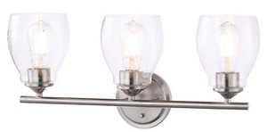 Minka Lavery Winsley 3 Light Bathroom Vanity, Brushed Nickel - Picture 1 of 1