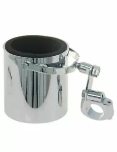 Bikers Motorcycle Cup Holder Handlebar Drink Bottle Holder for Harley Universals - Bild 1 von 4