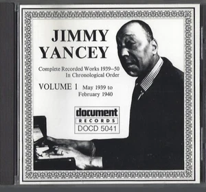 JIMMY YANCEY Complete Recorded Works  1939-50 Vol 1 CD - Import - boogie woogie - Picture 1 of 1