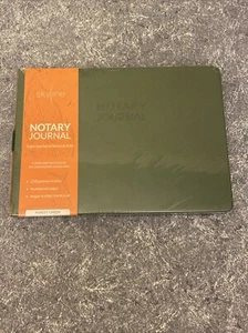 skyline NOTARY JOURNAL State Journal of Notarial Acts Public Record Book - Picture 1 of 4