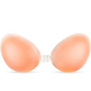 Bra Strapless B Adhesive Sticky Bra Women Silicone Bra Size B Invisible FC5 - Picture 1 of 7