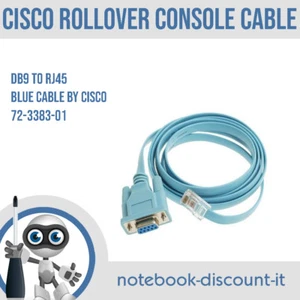 Cisco Systems Rollover Kabel Blau 72-3383-01 Konsolenkabel Original NEU - Bild 1 von 1