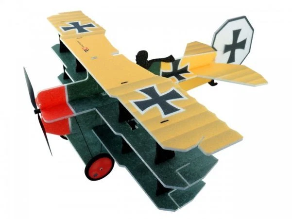 RC Factory LiL Fokker gelb / 680mm - Bild 1 von 1