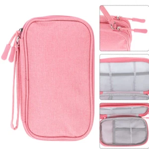 Electronics Storage Case Hard Drive Bag Travel Organizer Cord Power Bank - Picture 1 of 12