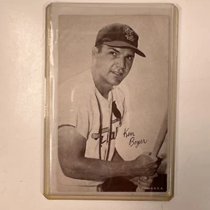 Ken Boyer St Louis Cardinals Black White Photo 5.5x3.5 - Picture 1 of 2