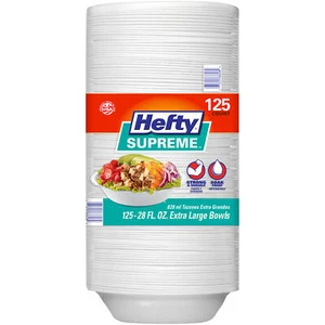 Hefty Supreme Schalen (28 oz., 125 ct.) - Bild 1 von 4