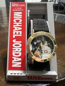 Reloj Michael Jordan, Wilson Vintage, Necesita Batería Nueva Nuevo En Caja - Imagen 1 de 2